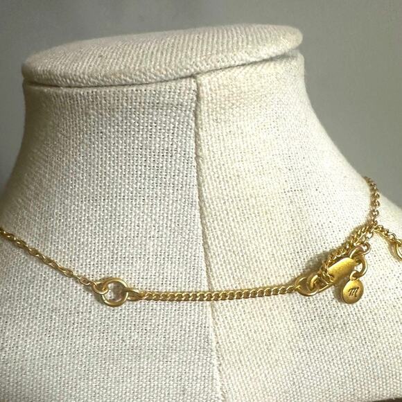Madewell Fruit Necklace Charm Casual Fun Preppy Gold tone Beaded Charms Summer - Picture 7 of 11